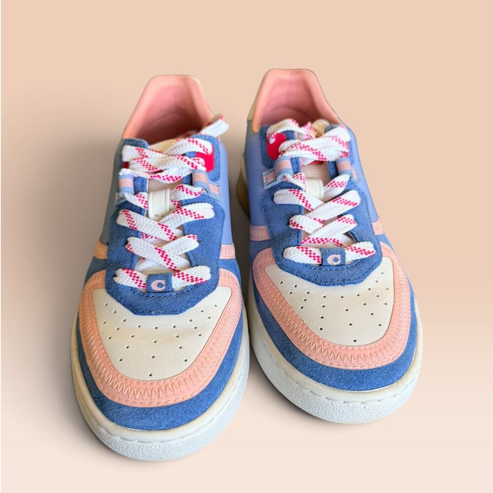 Coach - Citysole Court Periwinkle Low Top Sneakers 6.5 Style Code: G5509 - Picture 3 of 9